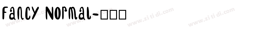 Fancy Normal字体转换